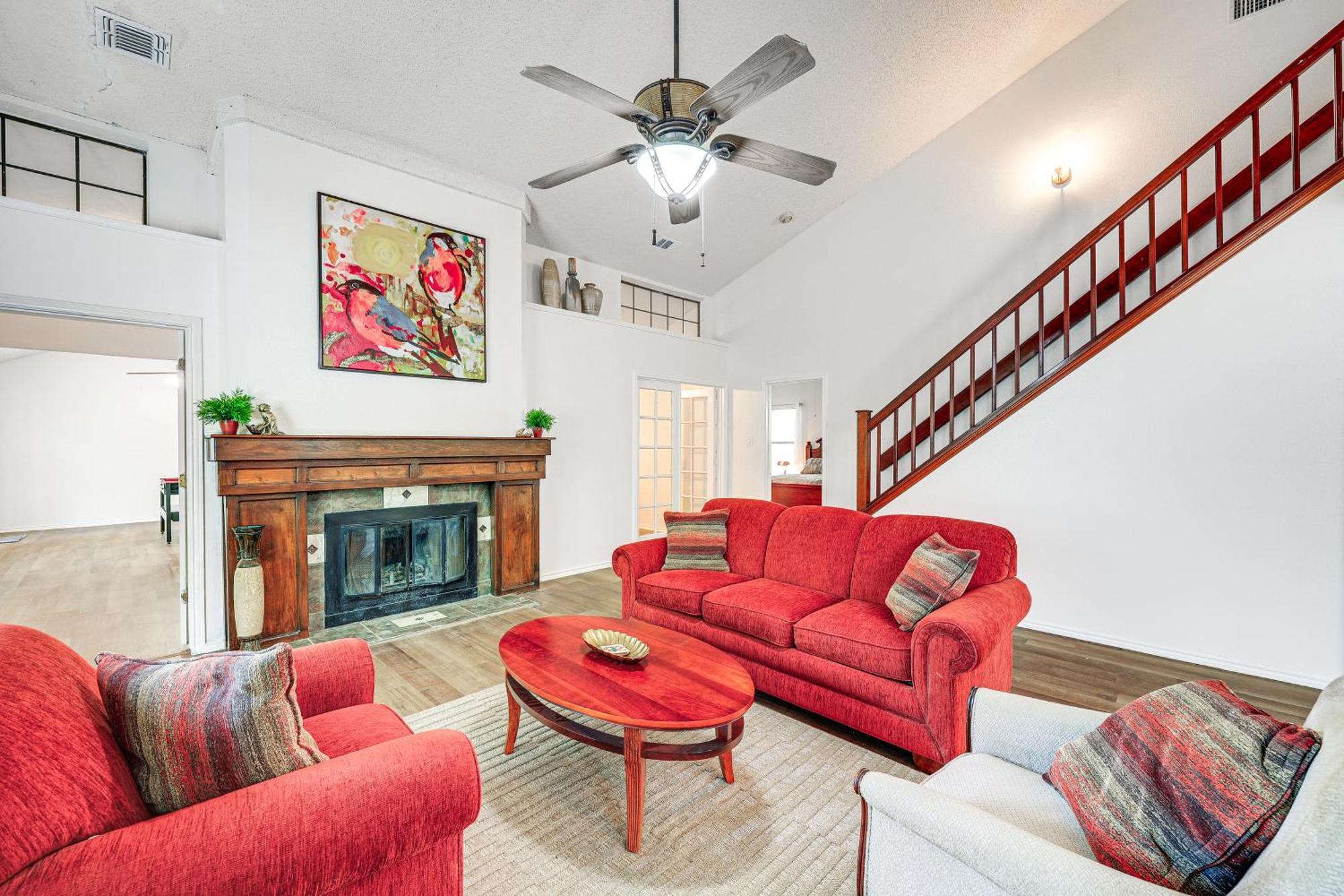 Spacious San Antonio Home Google Fiber, Game Room Εξωτερικό φωτογραφία